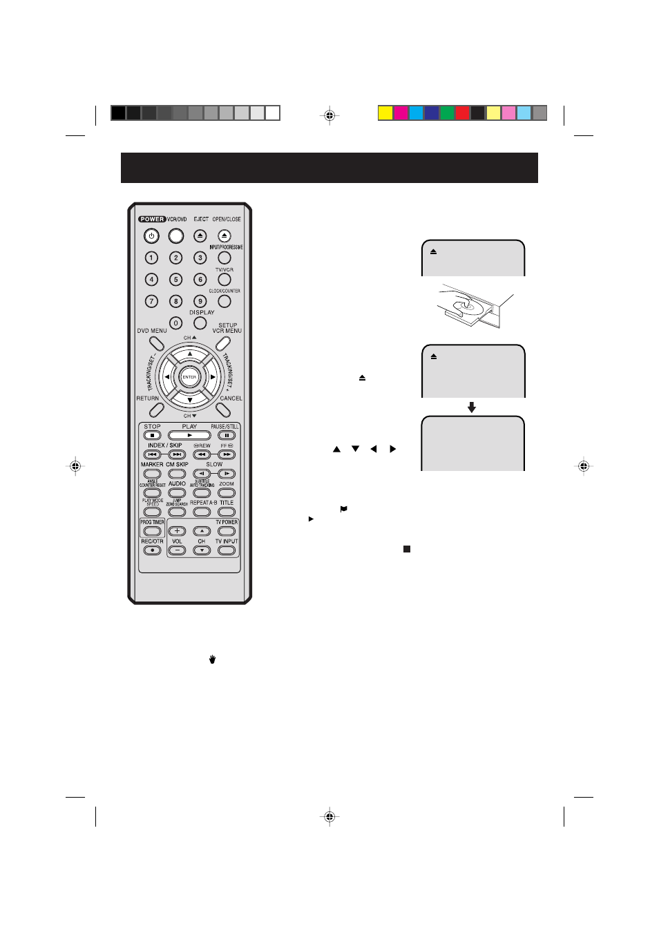 Playback procedure | Panasonic PV-D734S User Manual | Page 36 / 68