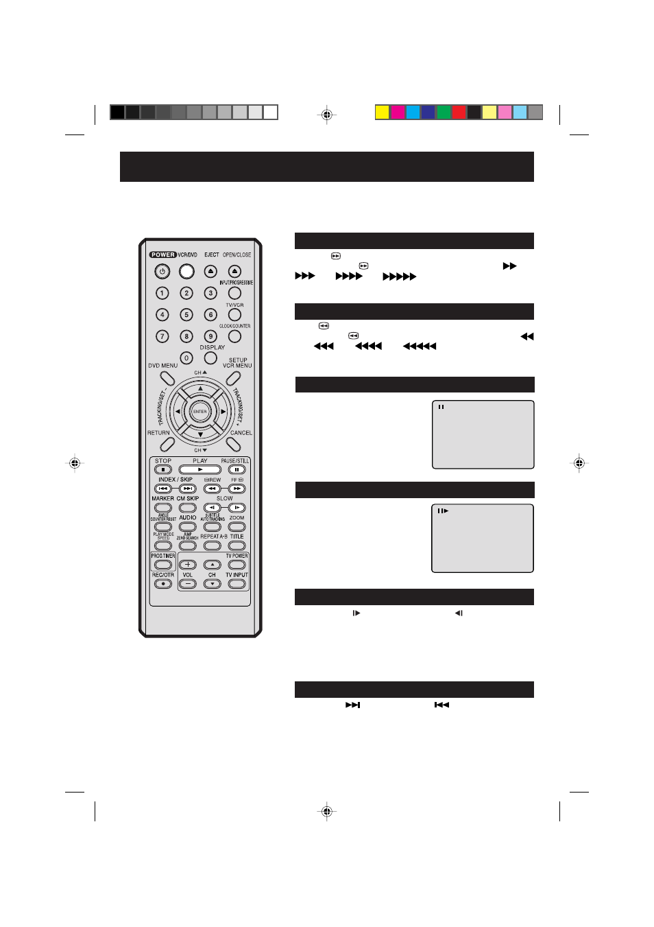Special playback, 37 special playback | Panasonic PV-D734S User Manual | Page 37 / 68