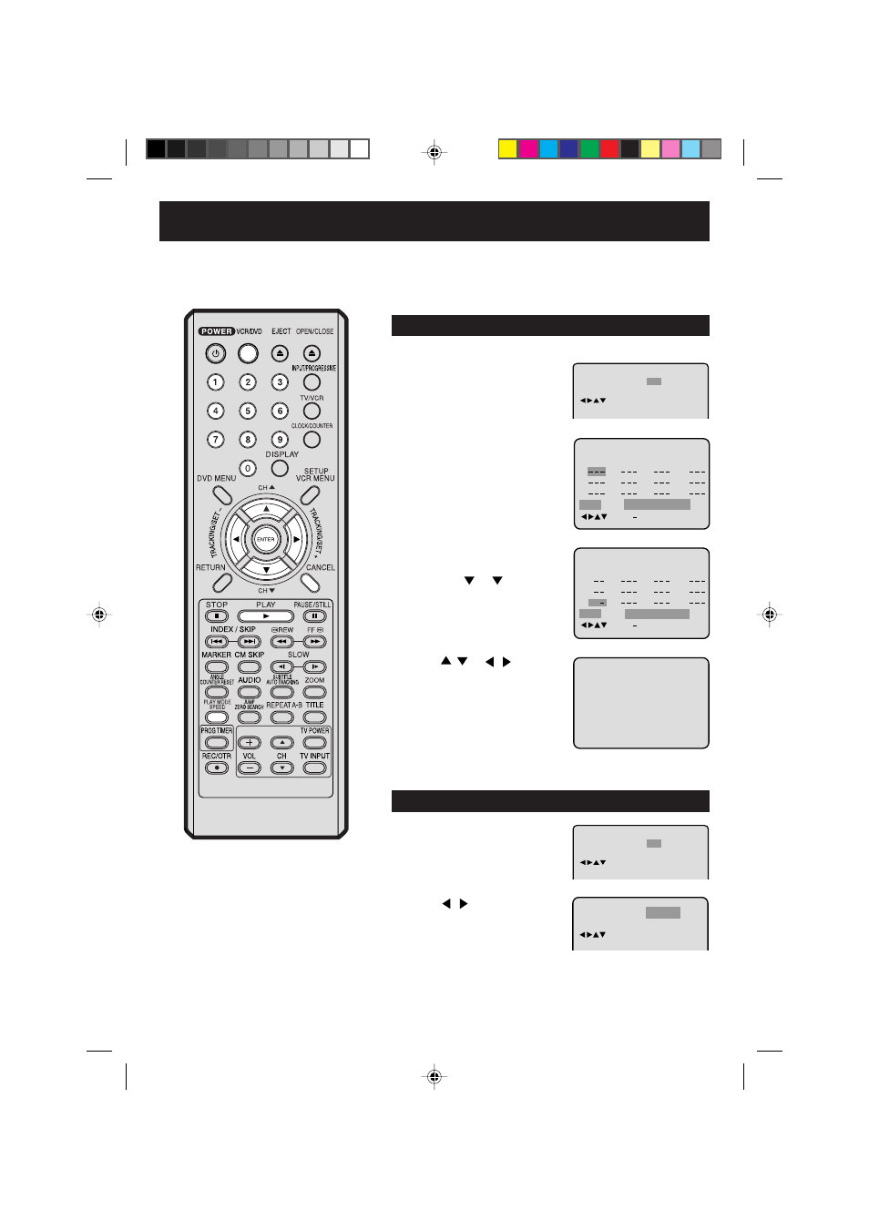 Program playback/random playback (cd), Program playback, Random playback | Panasonic PV-D734S User Manual | Page 41 / 68