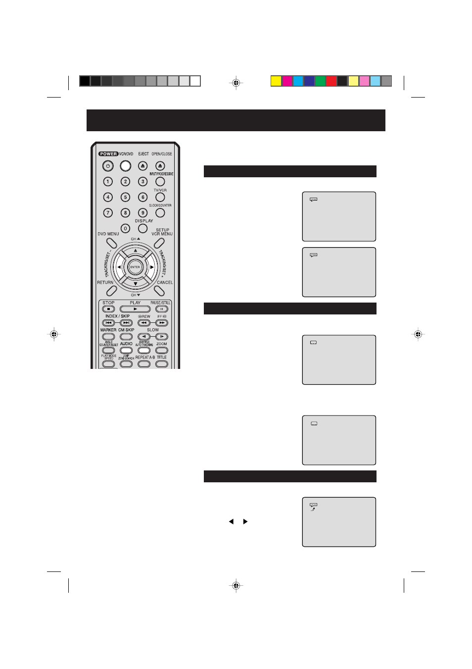 Changing soundtrack language, Subtitles, Karaoke playback | Panasonic PV-D734S User Manual | Page 42 / 68