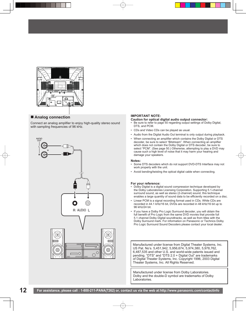 Panasonic PV-DF2035 User Manual | Page 12 / 64