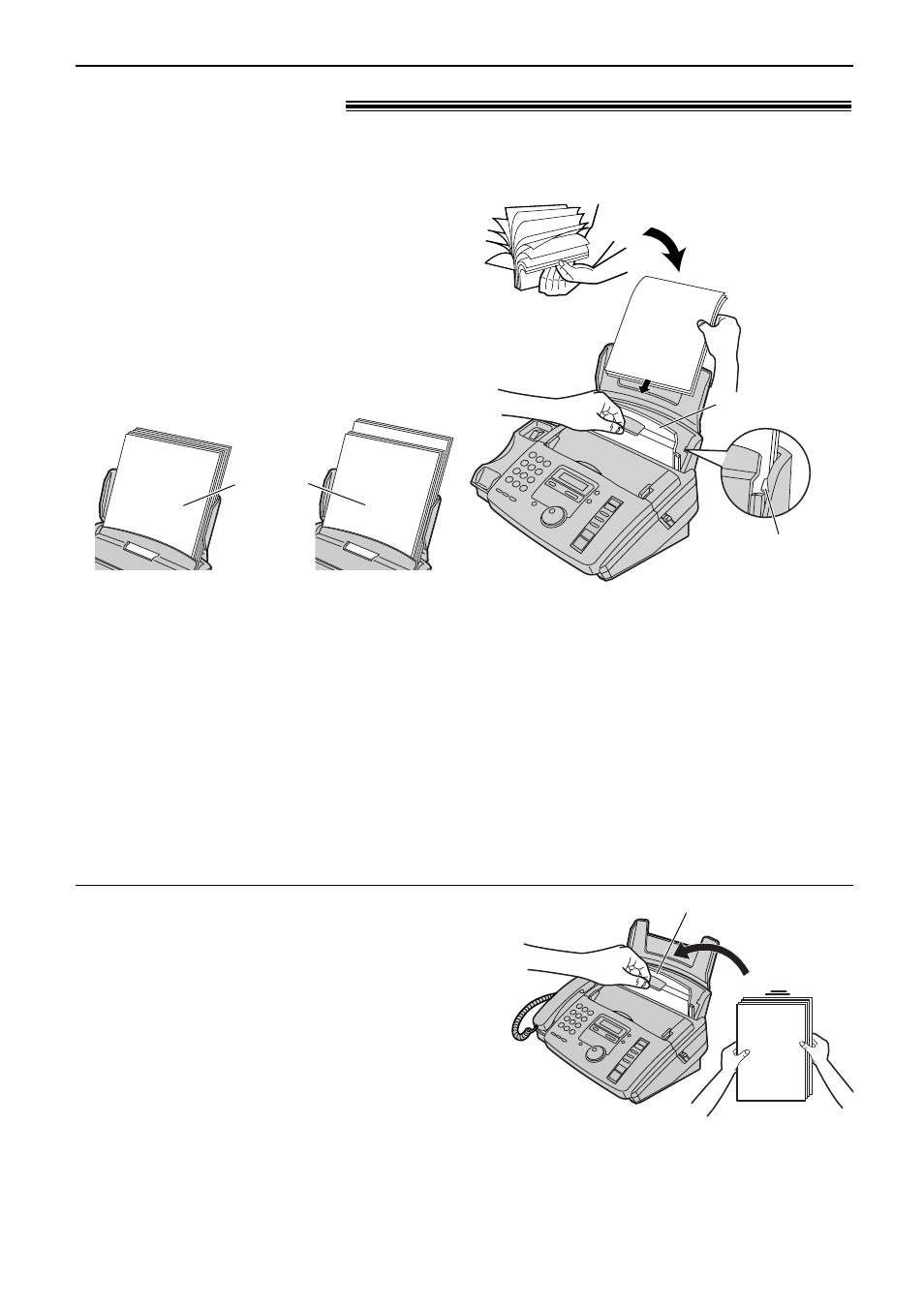 Setup, Recording paper | Panasonic KX-FP85AL User Manual | Page 13 / 92