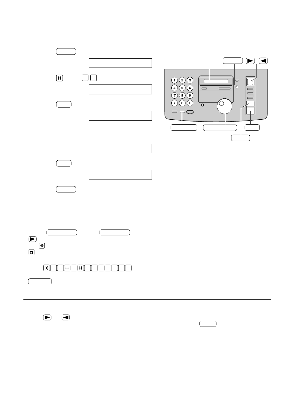 Setup, Setting your facsimile telephone number | Panasonic KX-FP85AL User Manual | Page 18 / 92