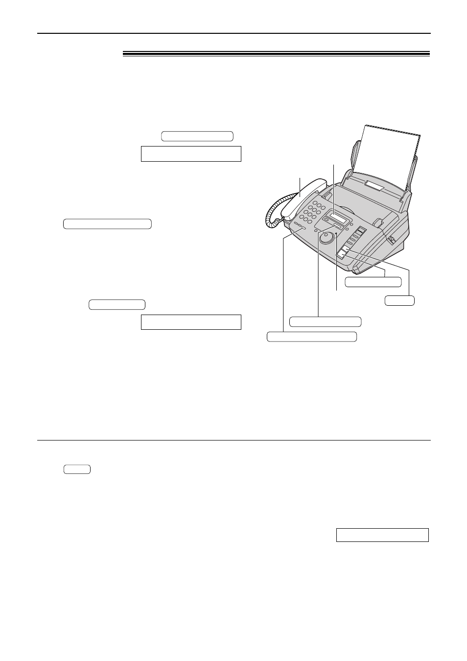 Receiving faxes, Tel mode ! (answering all calls manually), Activating the tel mode receiving a fax manually | Panasonic KX-FP85AL User Manual | Page 42 / 92