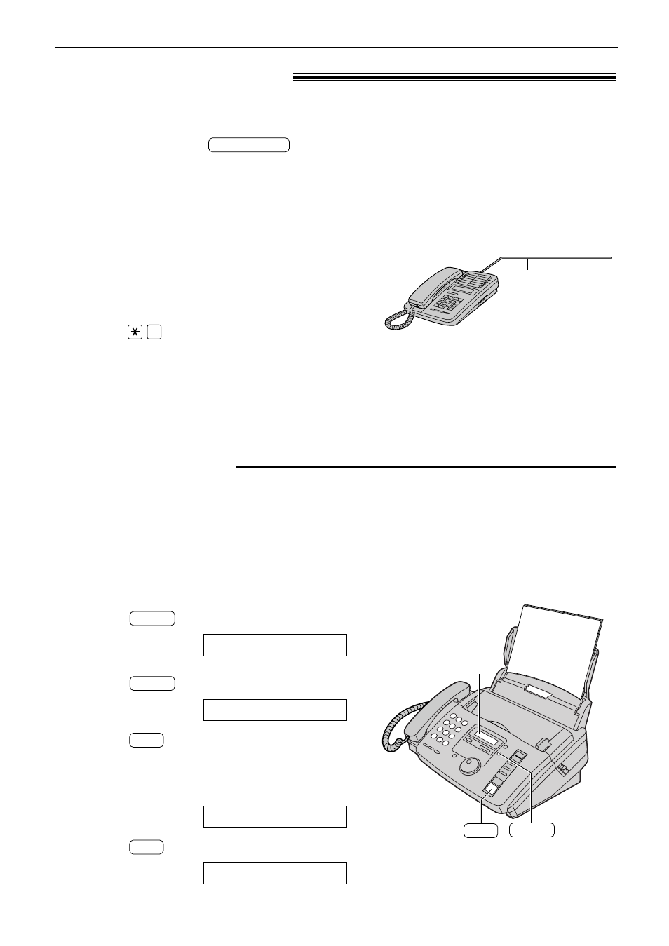 Receiving faxes, Extension telephone | Panasonic KX-FP85AL User Manual | Page 49 / 92