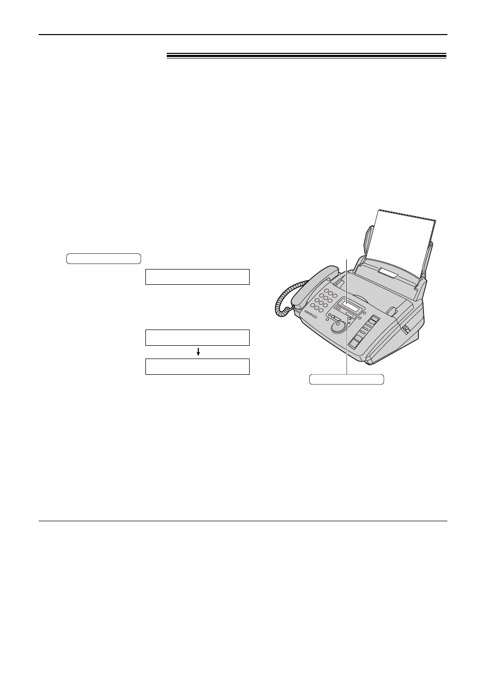 Tam set (fp85), Setup, Kx-fp85 only) | Setting up the voice and fax message reception | Panasonic KX-FP85AL User Manual | Page 54 / 92