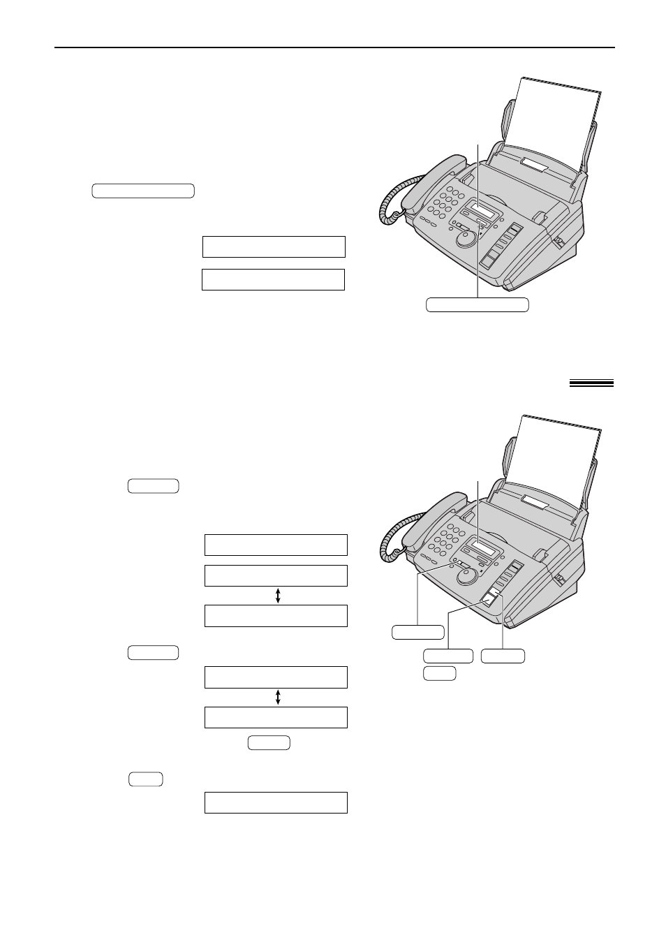 Greeting (kx-fp85 only), Erasing your own recorded greeting messages | Panasonic KX-FP85AL User Manual | Page 57 / 92