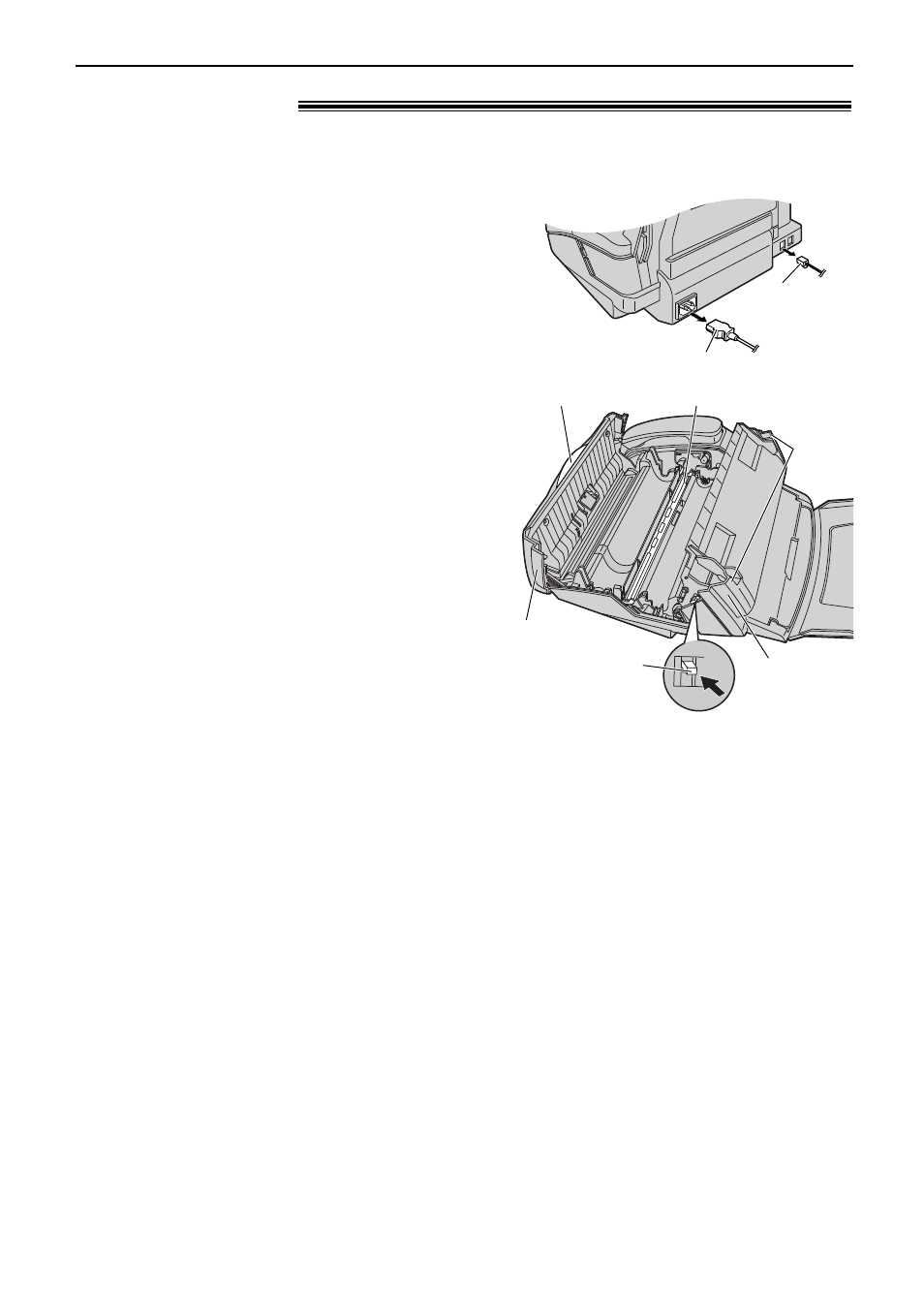 Cleaning, Thermal head | Panasonic KX-FP85AL User Manual | Page 85 / 92