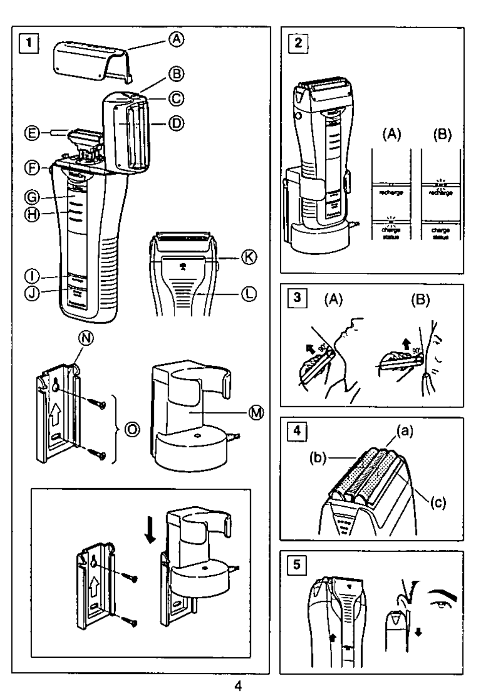 Panasonic ES765 User Manual | Page 4 / 20