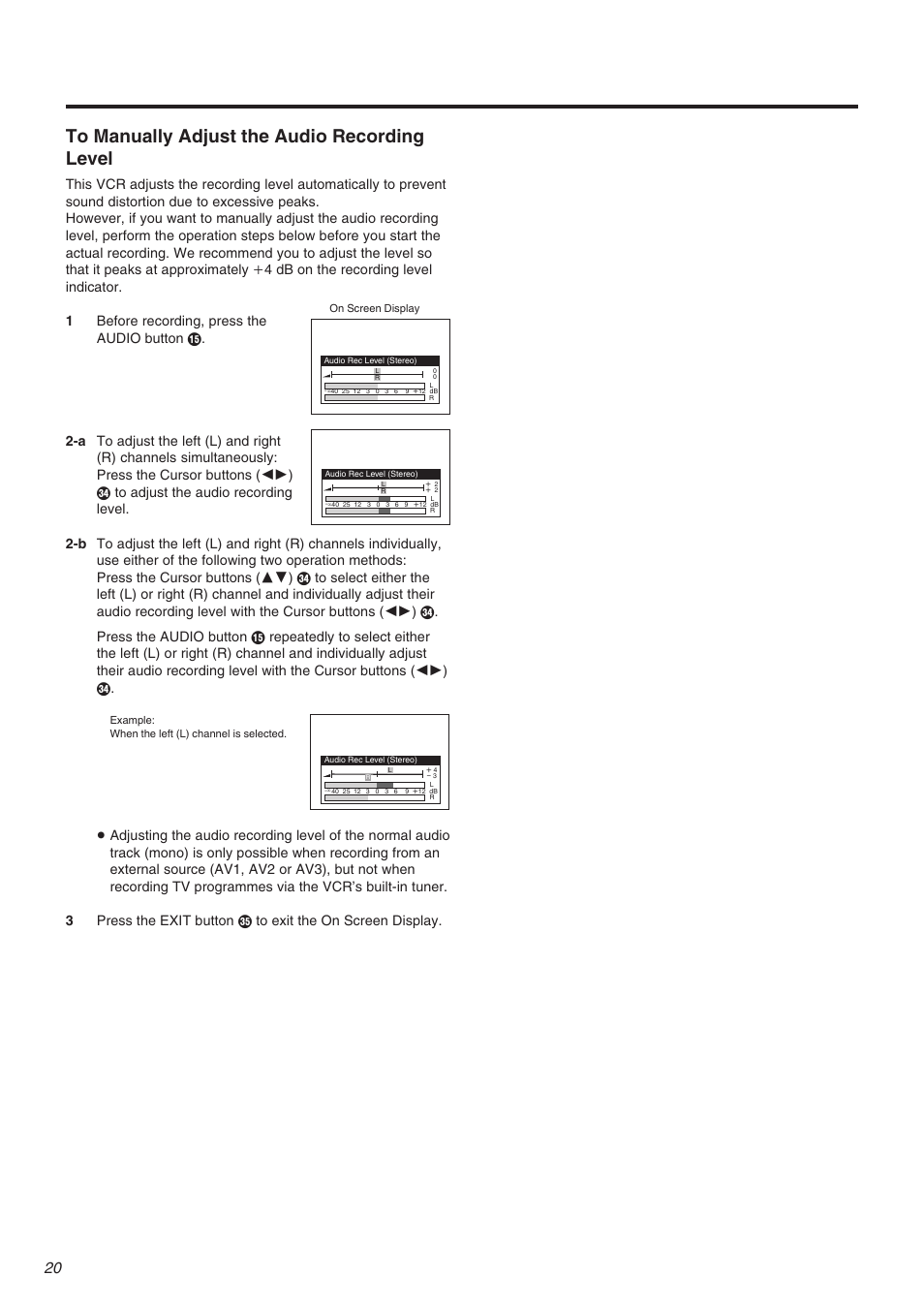Panasonic NV-FJ710 Series User Manual | Page 20 / 58