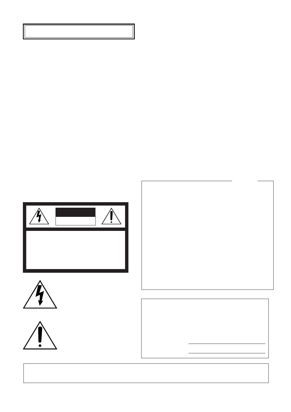 English version, Caution | Panasonic WV-CS564 User Manual | Page 2 / 52