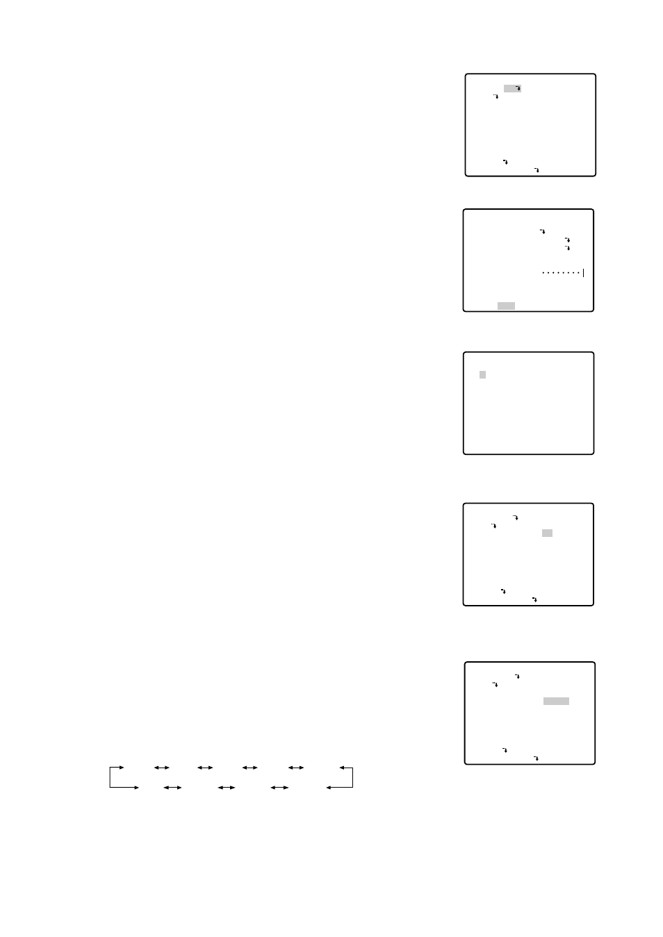 Deleting preset positions, Home position setting (home position), Self return setting (self return) | Panasonic WV-CS564 User Manual | Page 21 / 52