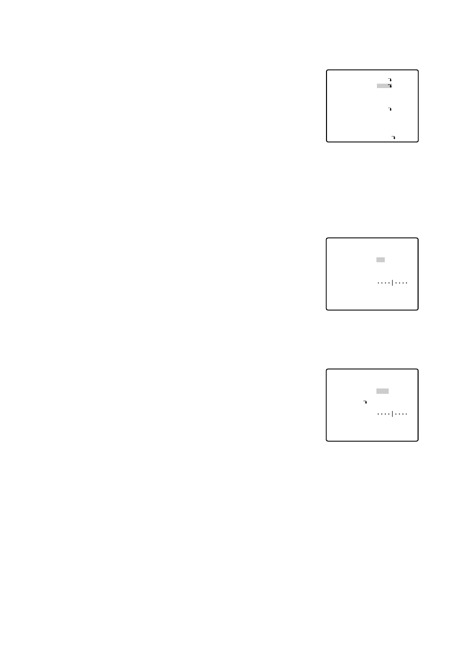 Light control setting (alc/manual) | Panasonic WV-CS564 User Manual | Page 29 / 52