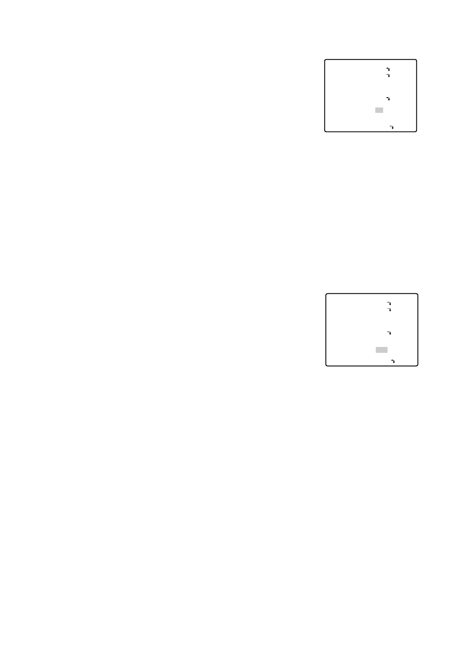 Electronic zoom (el-zoom), Image hold (image hold) | Panasonic WV-CS564 User Manual | Page 36 / 52