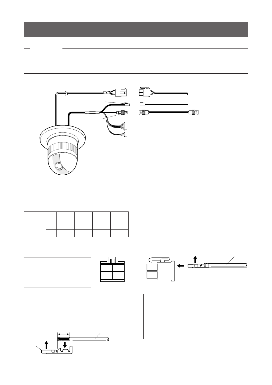 Connections, 24 v ac power supply connection | Panasonic WV-CS564 User Manual | Page 46 / 52