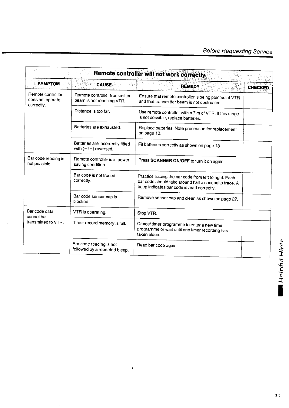Panasonic NV-HD100EA User Manual | Page 33 / 35