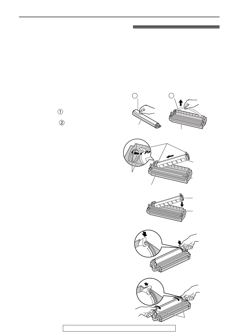 Setup, Toner cartridge and drum unit | Panasonic KX-FLB751 User Manual | Page 12 / 84