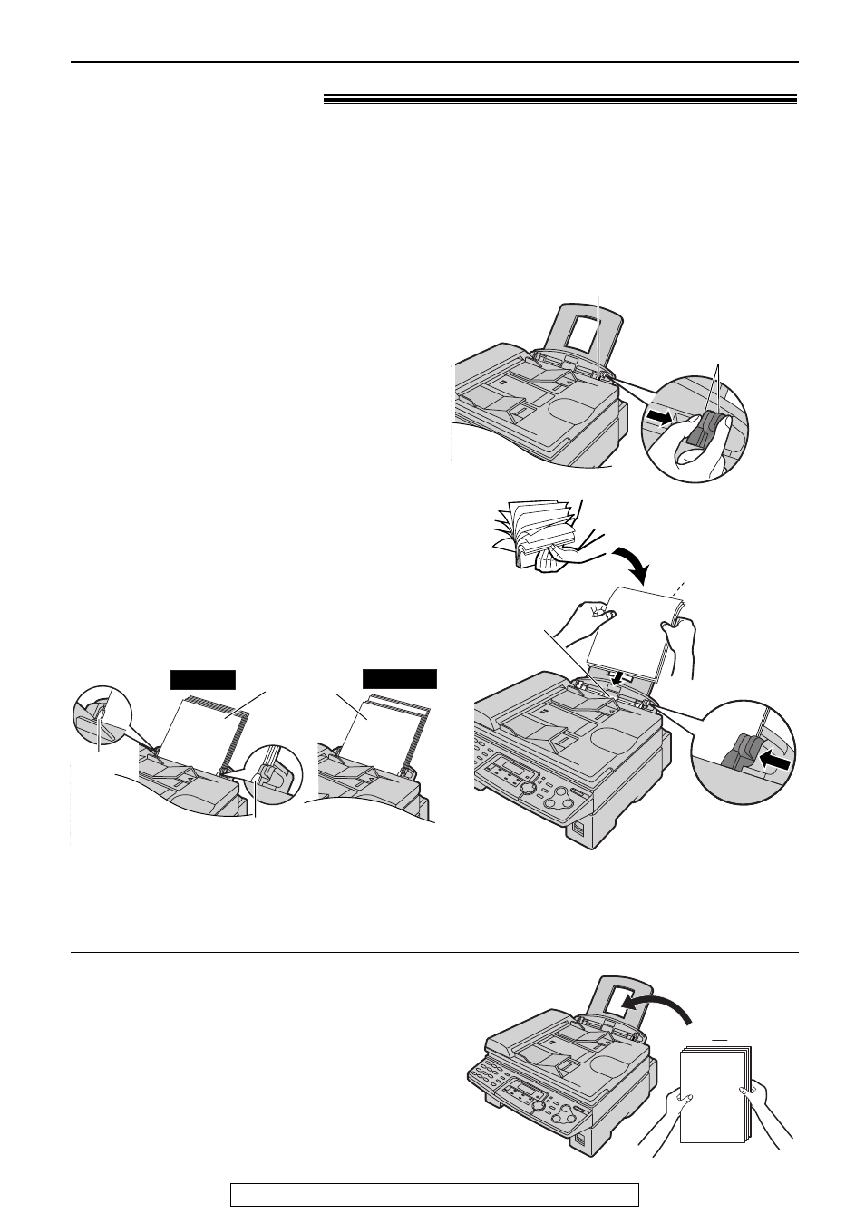 Setup, Recording paper | Panasonic KX-FLB751 User Manual | Page 15 / 84