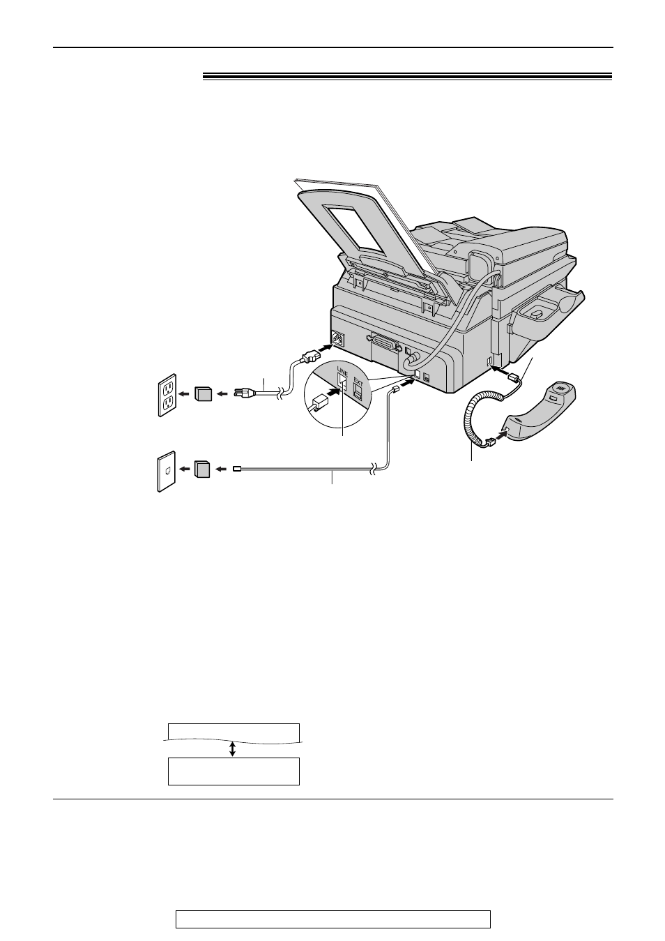 Setup, Connections | Panasonic KX-FLB751 User Manual | Page 16 / 84