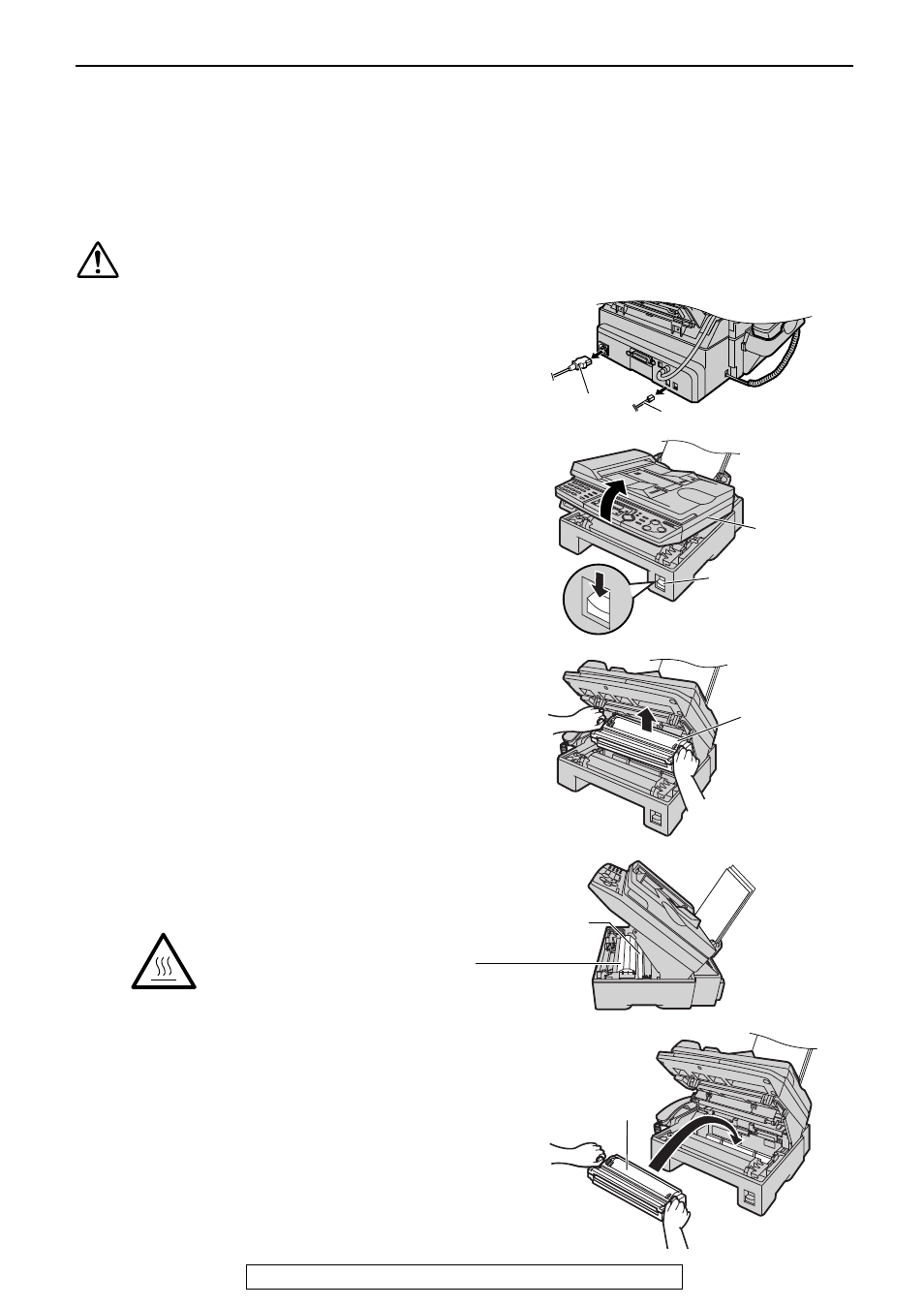 Cleaning, Lower glass | Panasonic KX-FLB751 User Manual | Page 73 / 84