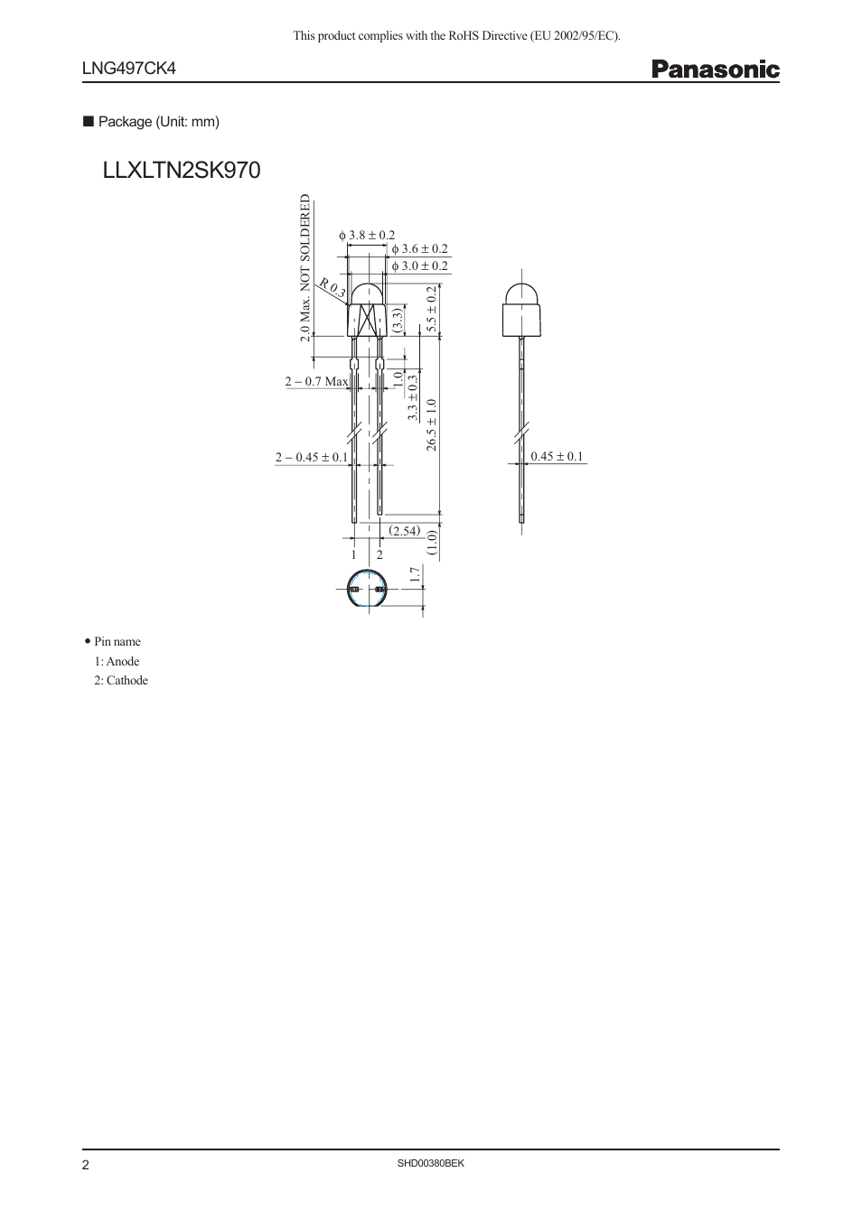 Llxltn2sk970, Lng497ck4 | Panasonic LNG497CK4 User Manual | Page 2 / 3