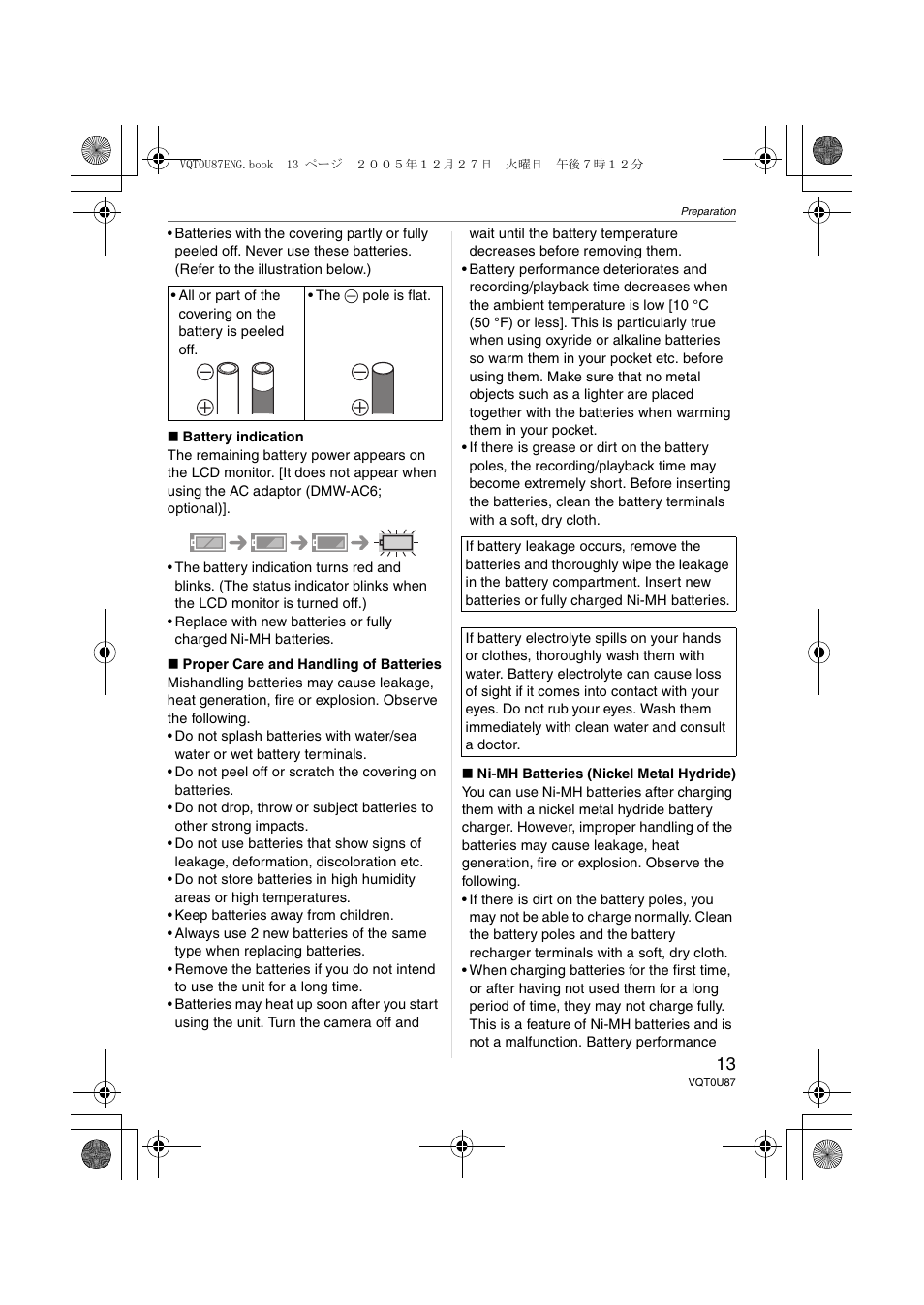 Panasonic DMC-LZ5 User Manual | Page 13 / 112