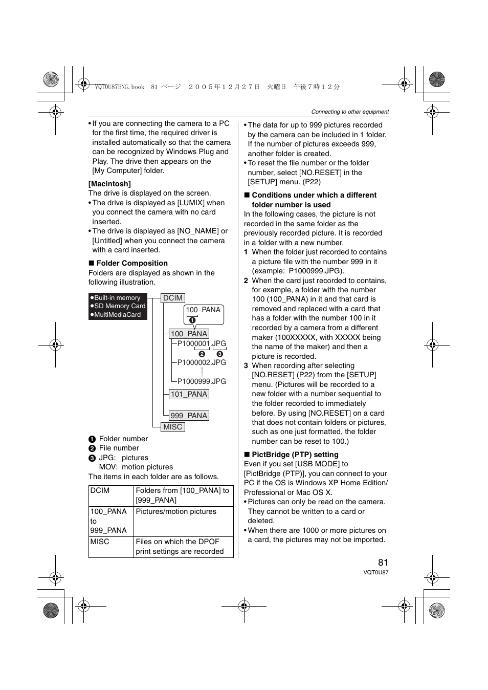 Panasonic DMC-LZ5 User Manual | Page 81 / 112