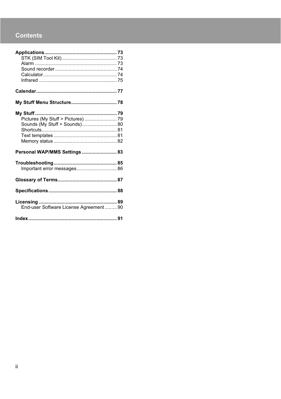 Panasonic EB-X200 User Manual | Page 3 / 96