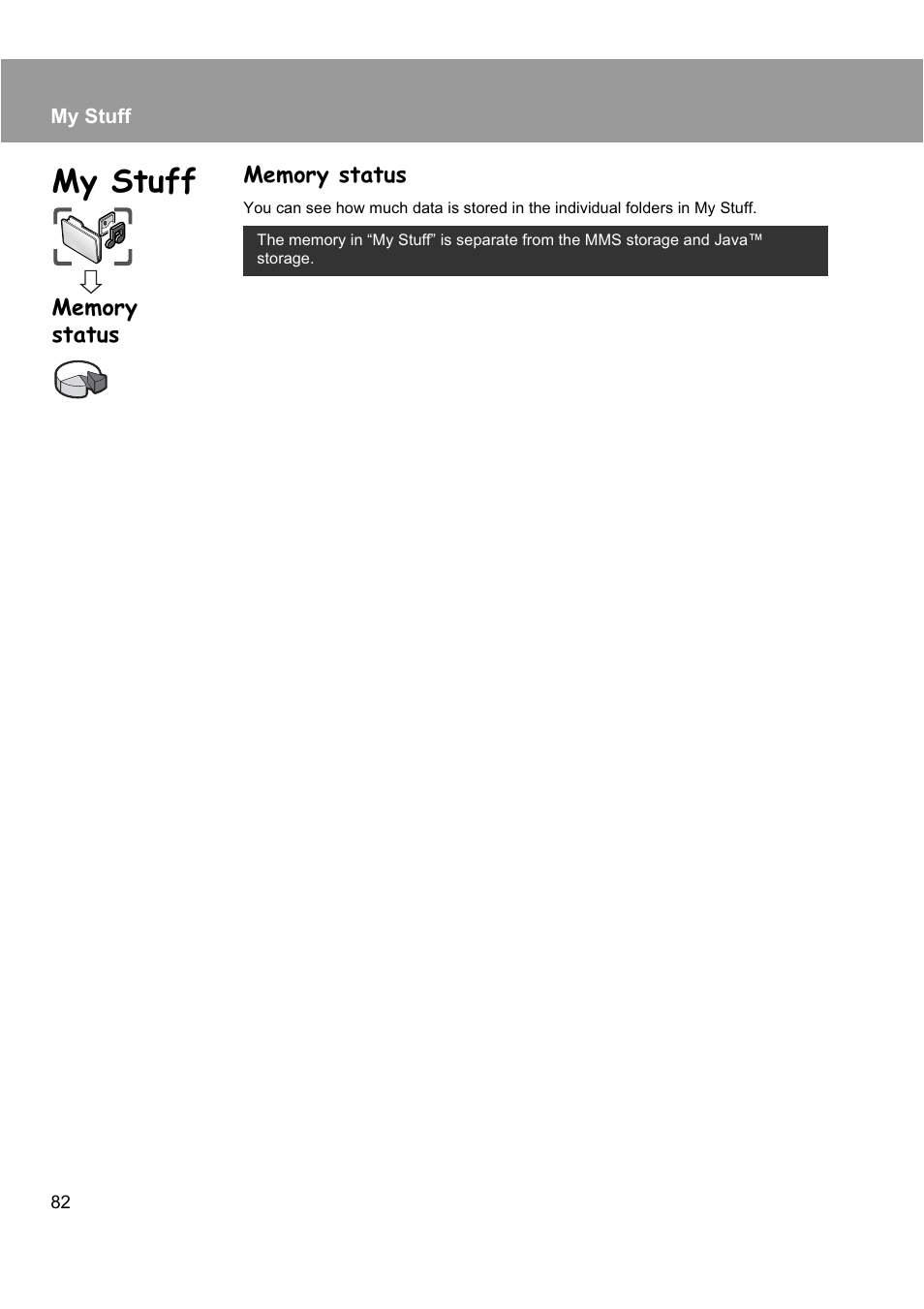 My stuff | Panasonic EB-X200 User Manual | Page 85 / 96