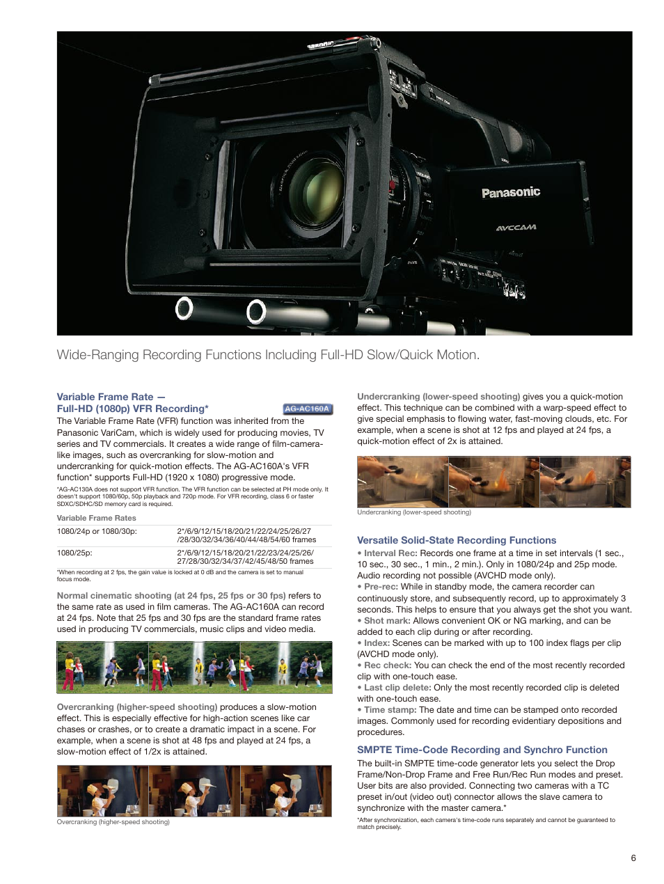 Panasonic AG-AC130A User Manual | Page 7 / 12