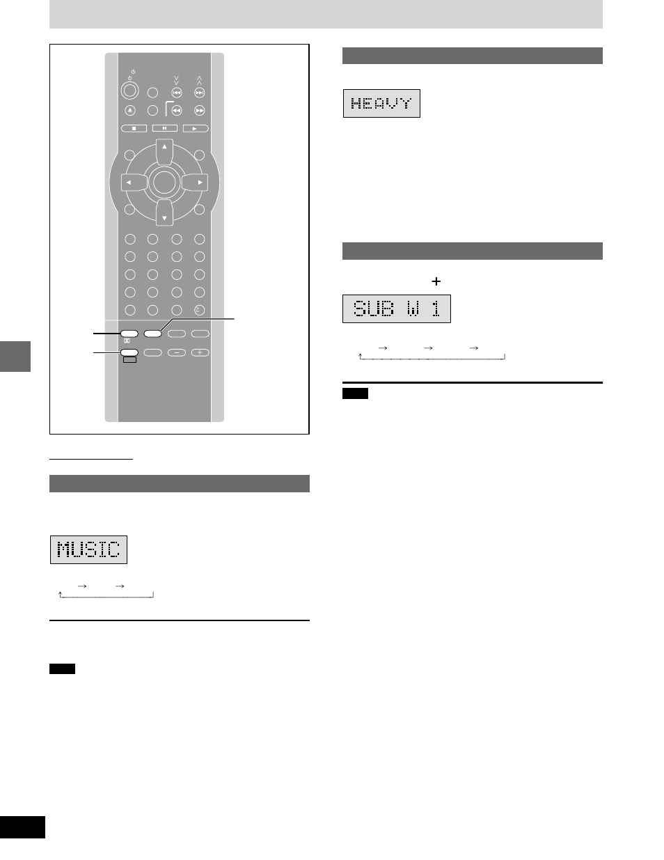 Sound quality/sound field operations sound field | Panasonic SC-DM3  EN User Manual | Page 24 / 36