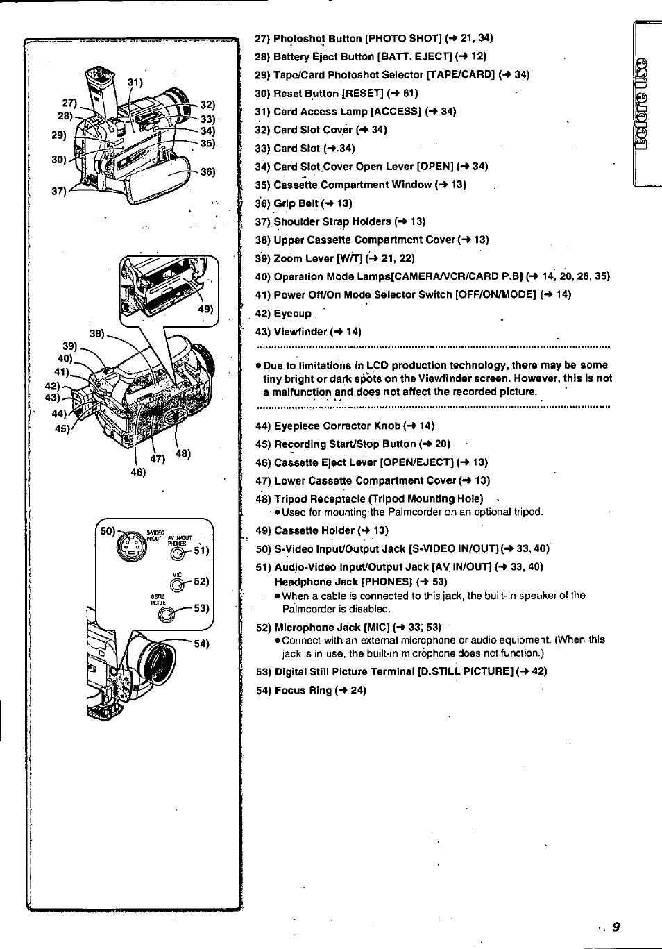 Panasonic PV-DV901 User Manual | Page 9 / 72