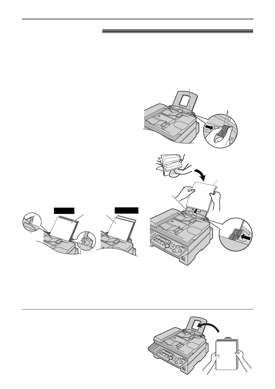 Setup, Recording paper | Panasonic KX-FLB756AL User Manual | Page 19 / 88