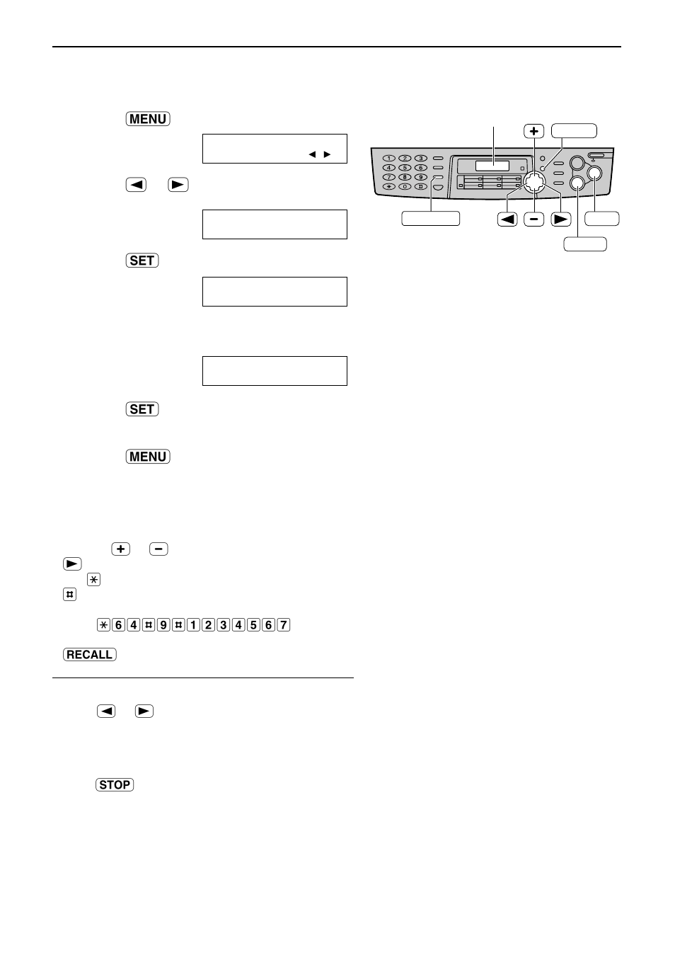 Setup, Setting your facsimile telephone number | Panasonic KX-FLB756AL User Manual | Page 24 / 88