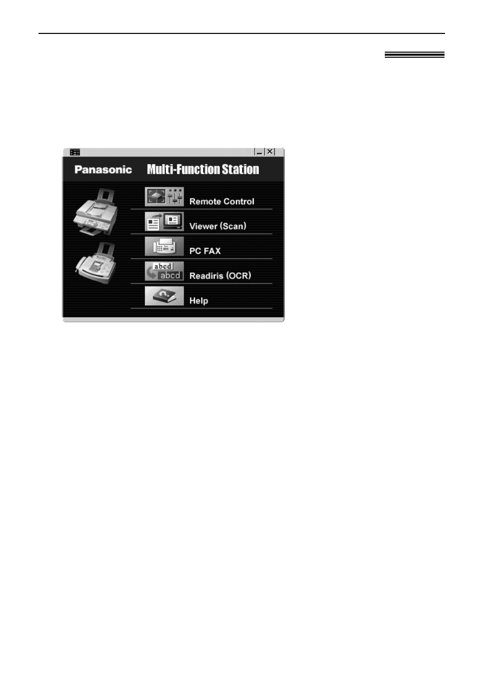 Setup (pc), Activating multi-function station software | Panasonic KX-FLB756AL User Manual | Page 53 / 88