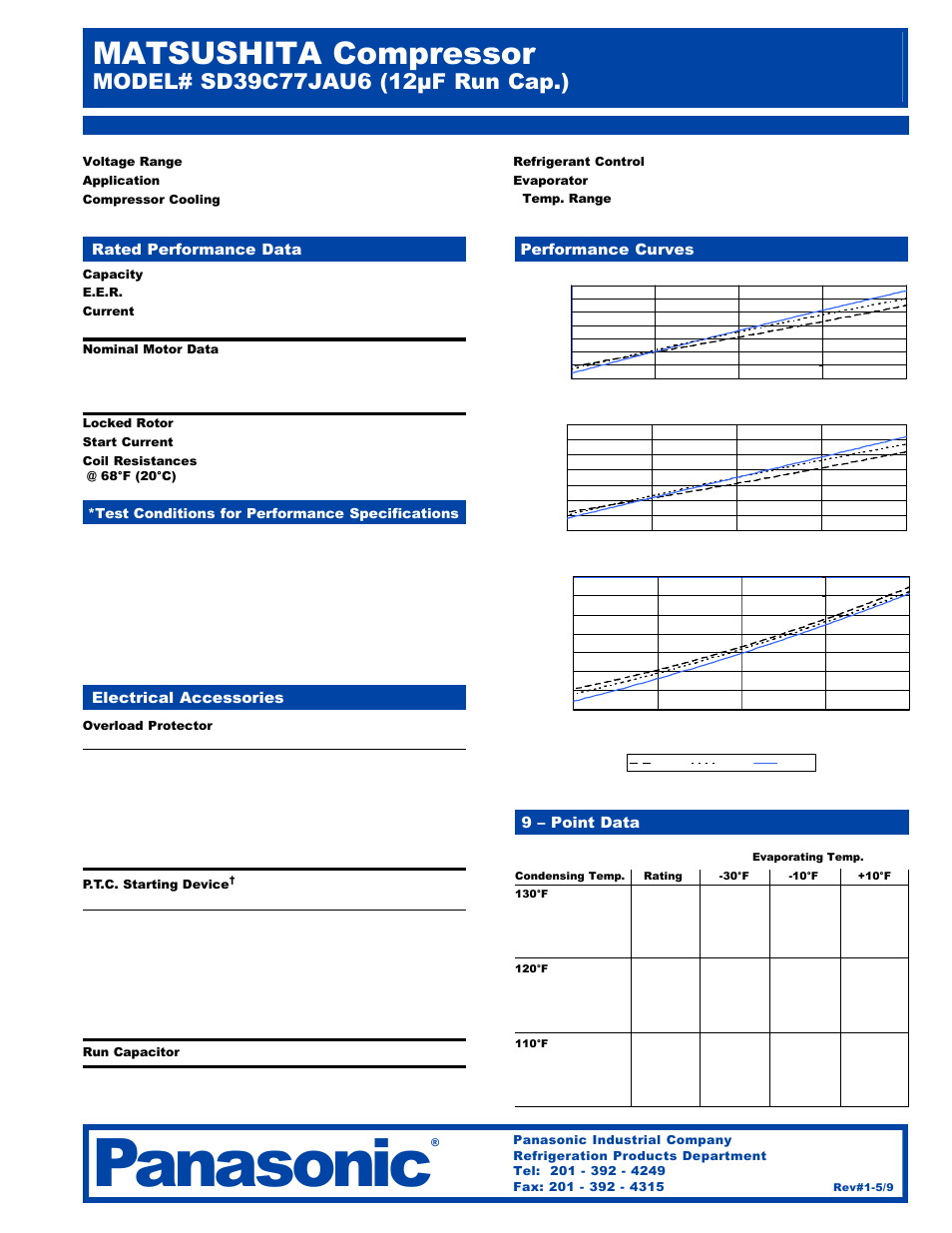 Panasonic SD39C77JAU6 User Manual | 2 pages