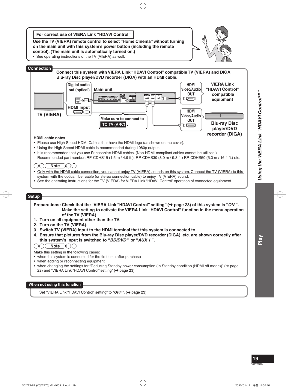 Panasonic SC-ZT2 User Manual | Page 19 / 32