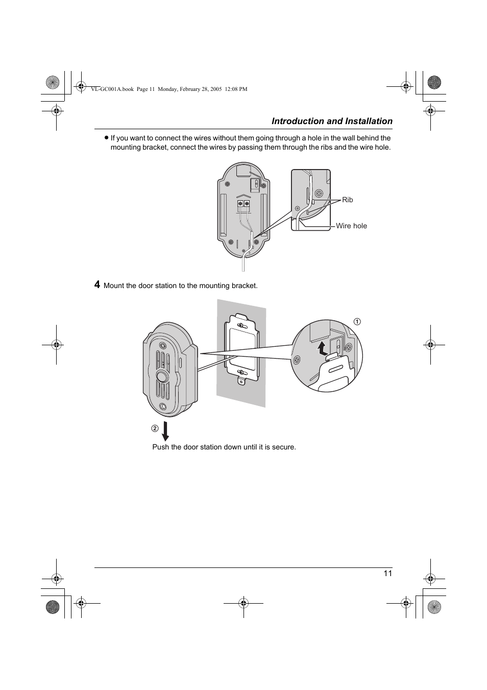 Panasonic VL-GC001A User Manual | Page 11 / 16