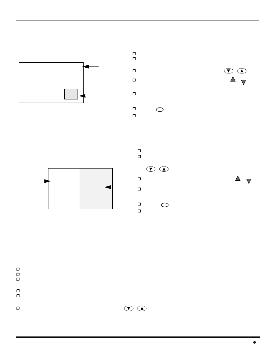 Pip and split operations, Pip and split operation, Pip operation | Split operation, Pip and split operation with a cable box | Panasonic CinemaVision PT 53WX42 User Manual | Page 15 / 112