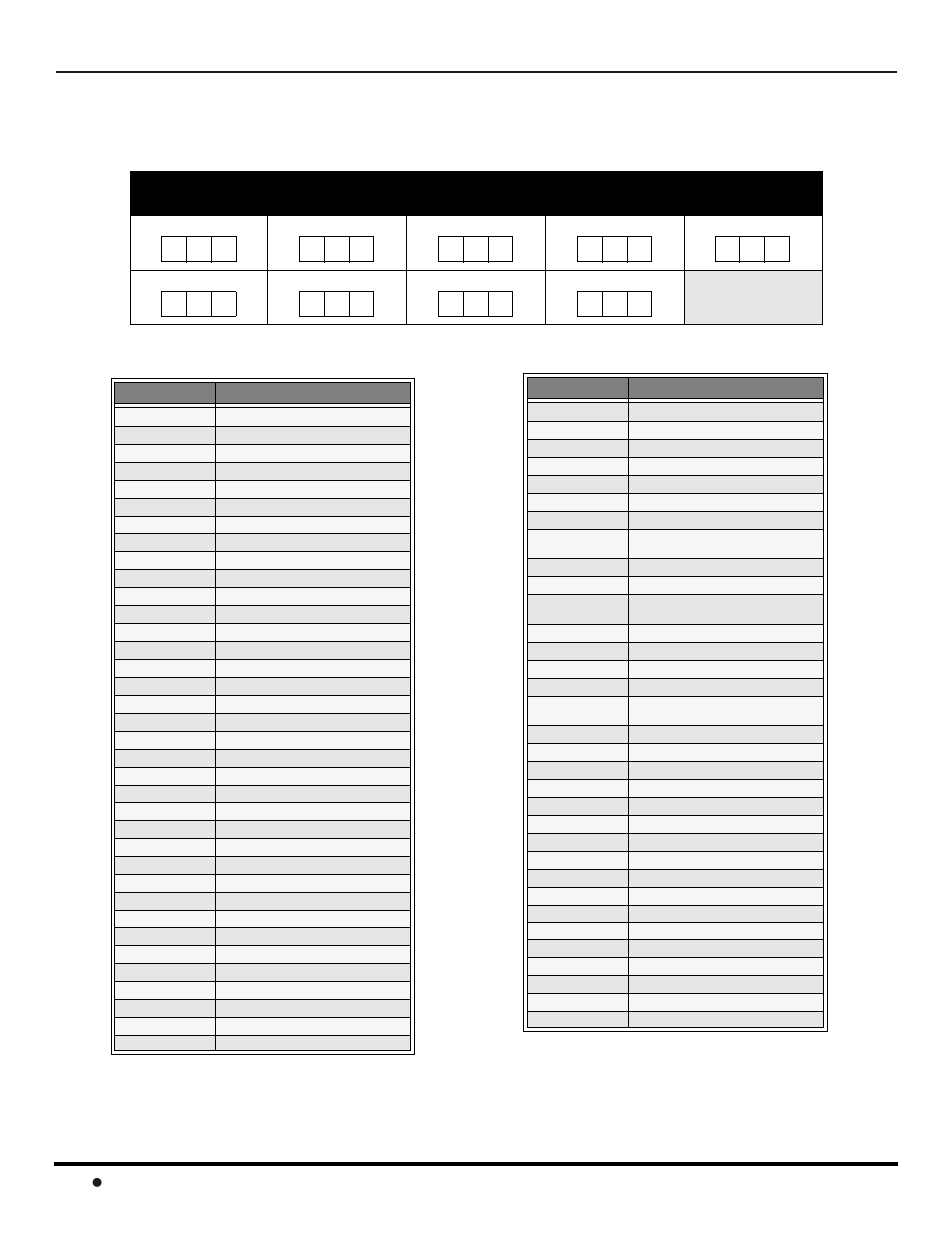 Codes for vcr, Pt-56wx52) component codes | Panasonic CinemaVision PT 53WX42 User Manual | Page 28 / 112