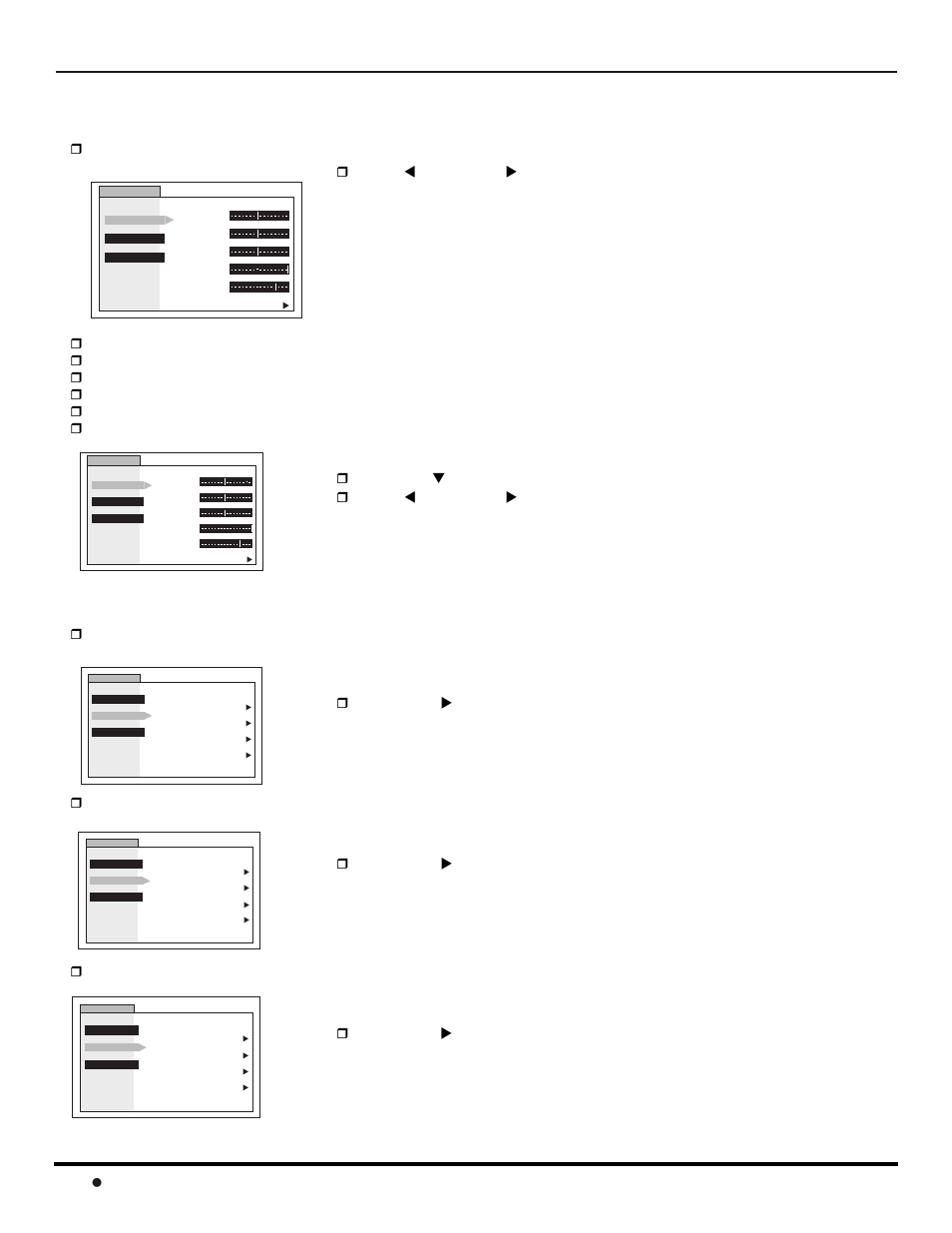 Picture, 38 l, Oller | Uide, Peration, Video adj, Other adj1 in picture menu under other adj1 select, Rpress vol u to select warm, cool or normal, Rpress vol u to select off or on | Panasonic CinemaVision PT 53WX42 User Manual | Page 40 / 112