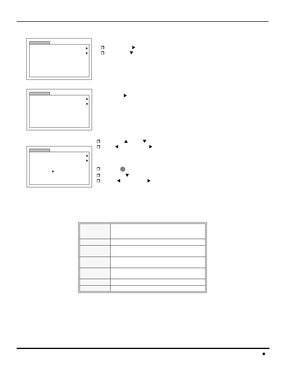 V-chip m | Panasonic CinemaVision PT 53WX42 User Manual | Page 47 / 112