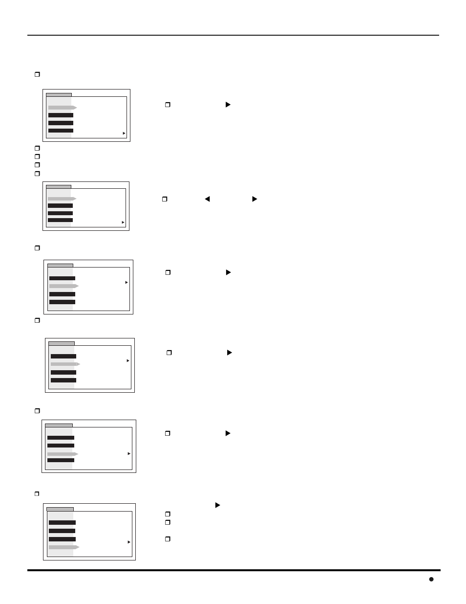 Audio, Peración, Guia | Giratoria 41 l, A.j. audio, Otros ajustes, Sonido ia, Envolvente, Modo, Altavoces | Panasonic CinemaVision PT 53WX42 User Manual | Page 99 / 112