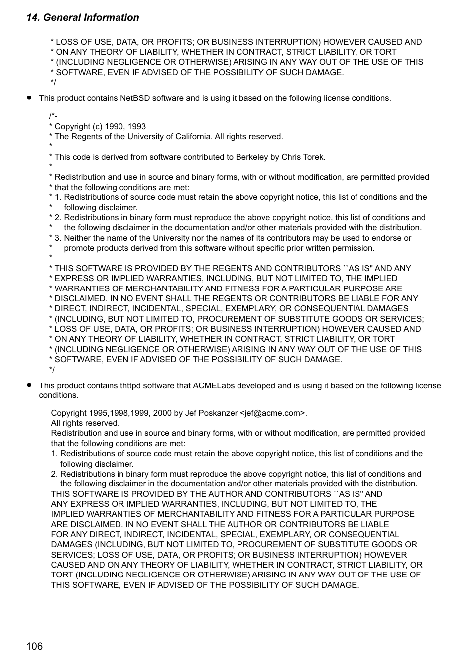 Panasonic CM0310DY0-CD User Manual | Page 106 / 116