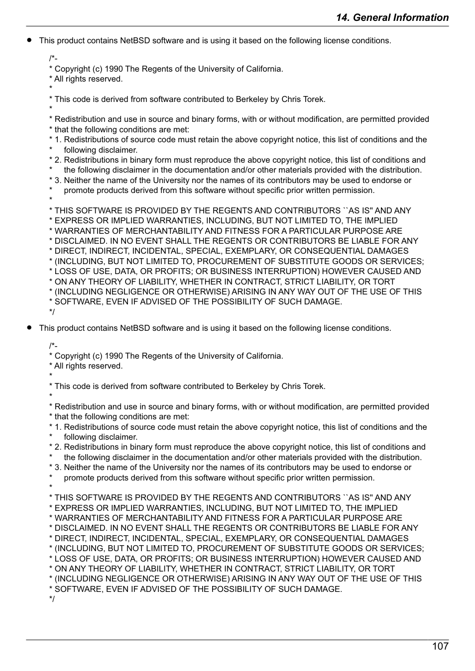 Panasonic CM0310DY0-CD User Manual | Page 107 / 116