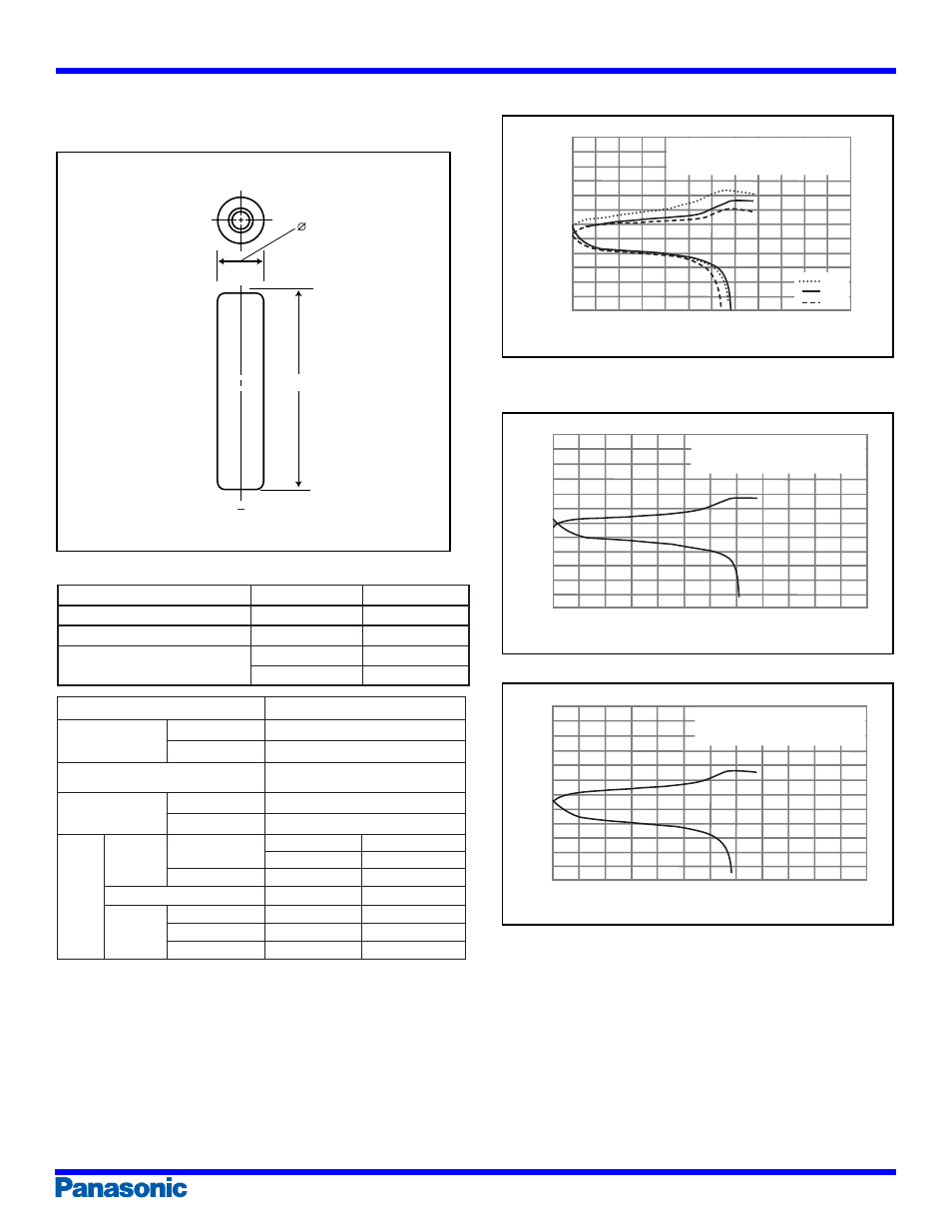 Panasonic HHR70AAAJ User Manual | 1 page