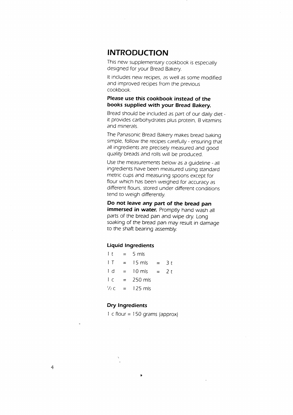 Introduction | Panasonic SD-BT2P User Manual | Page 5 / 13