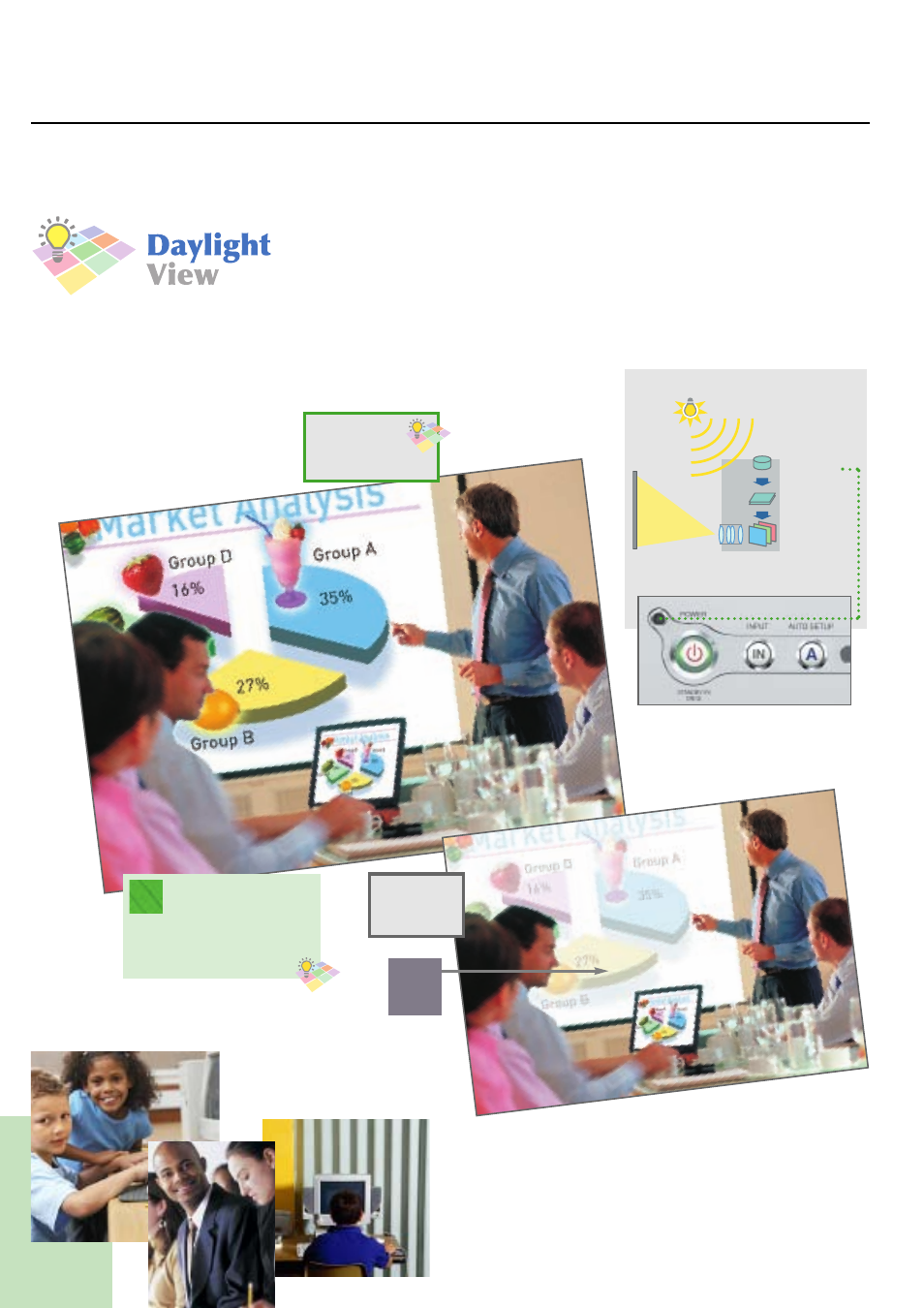 Daylight view technology | Panasonic PT-LB30EA User Manual | Page 2 / 6