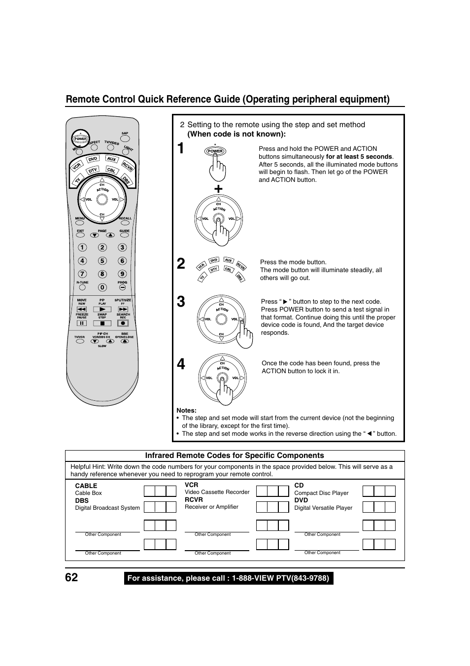 Panasonic PT 40LC12 User Manual | Page 62 / 72
