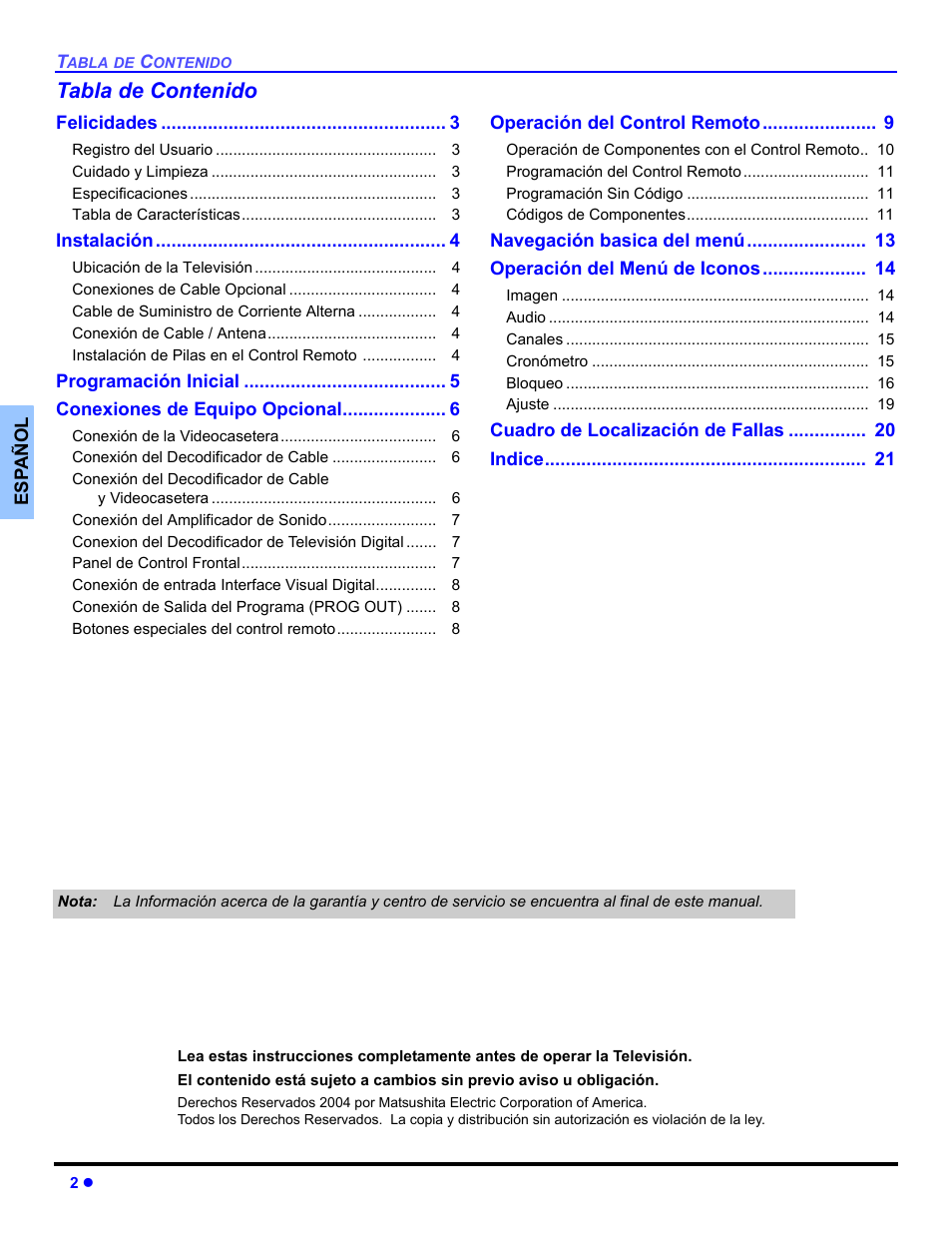 Panasonic CT 27HL14 User Manual | Page 28 / 80